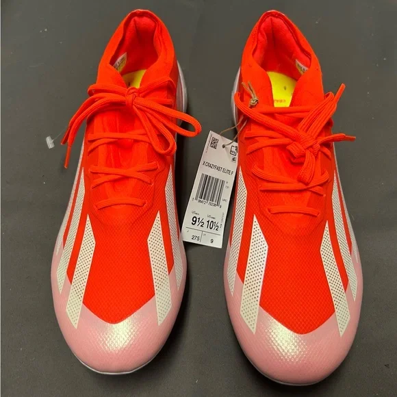 Adidas X Crazyfast Elite FG 'Energy Citrus Pack' IG0593 Men's Size 9.5.
